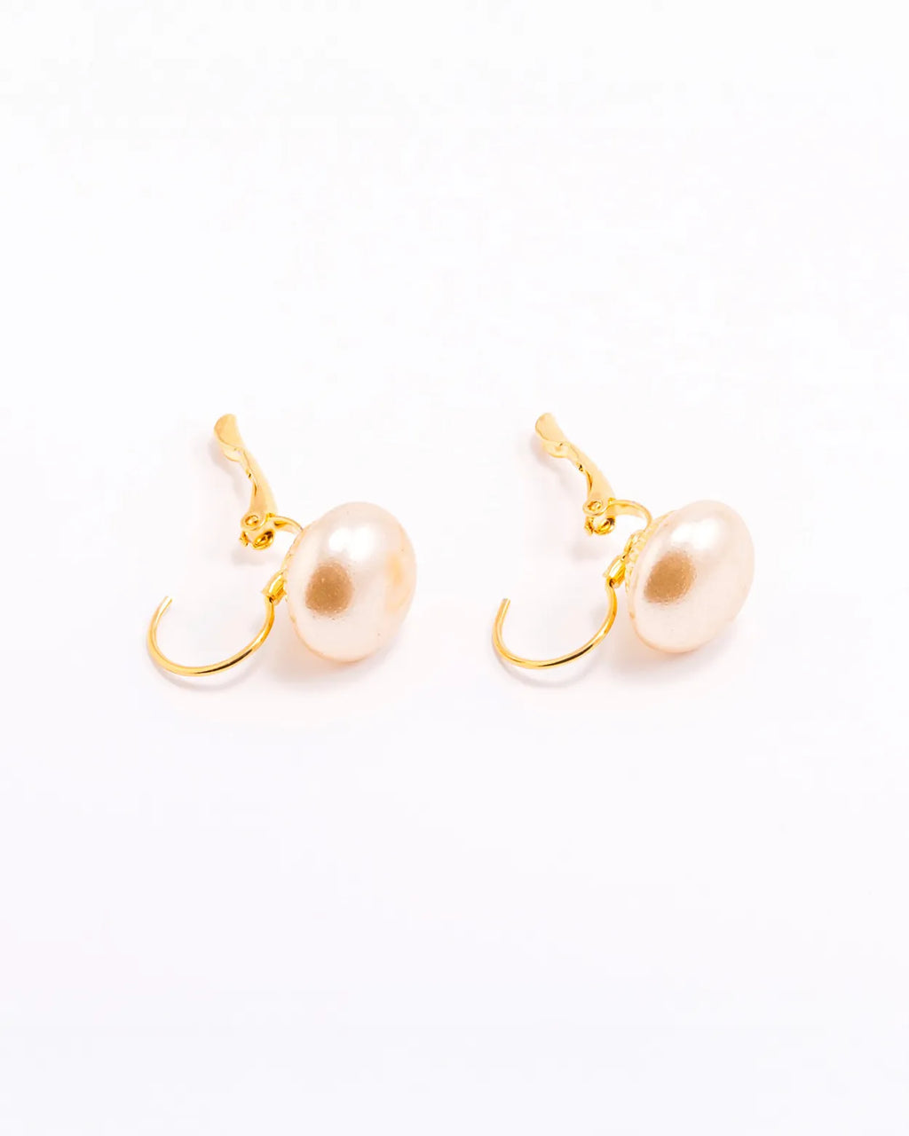 Pendientes Perla Chata