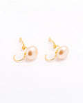 Pendientes Perla Chata