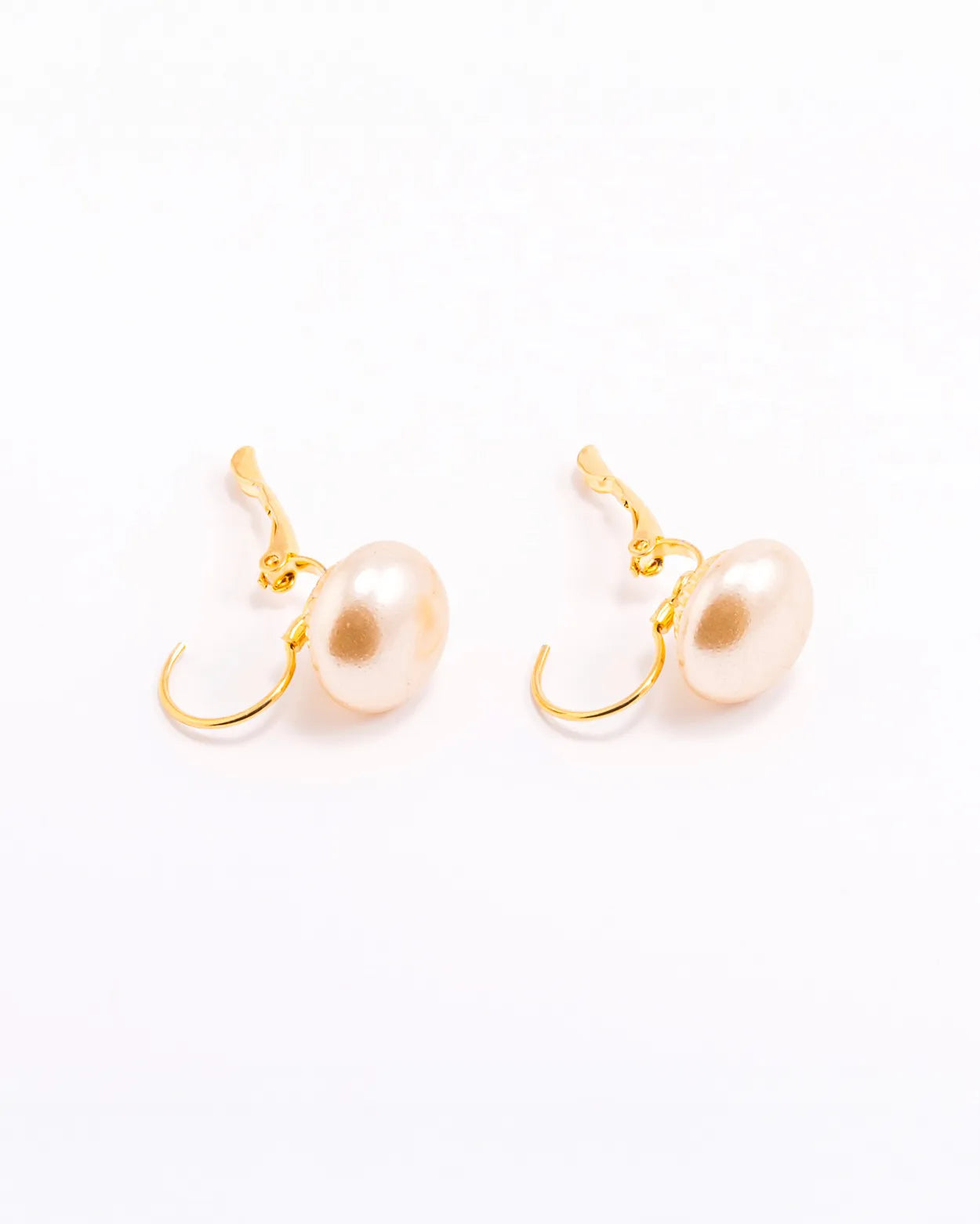 Pendientes Perla Chata