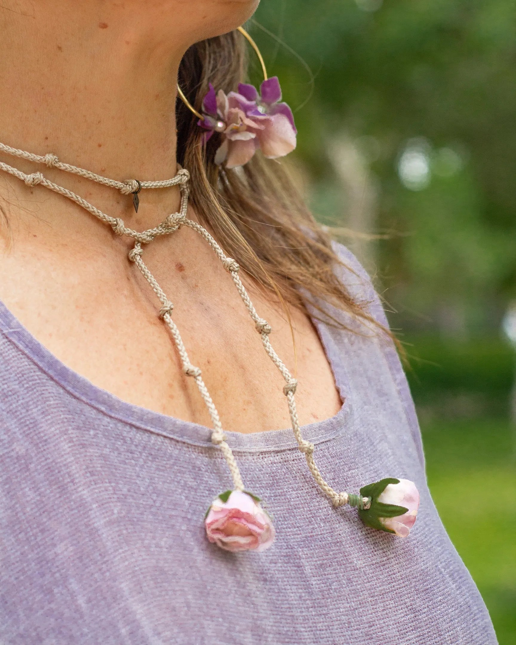 Collar Flor Primavera