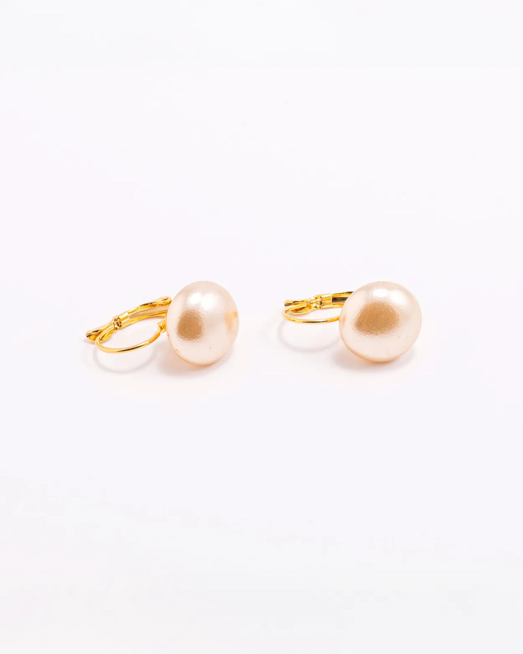 Pendientes Perla Chata