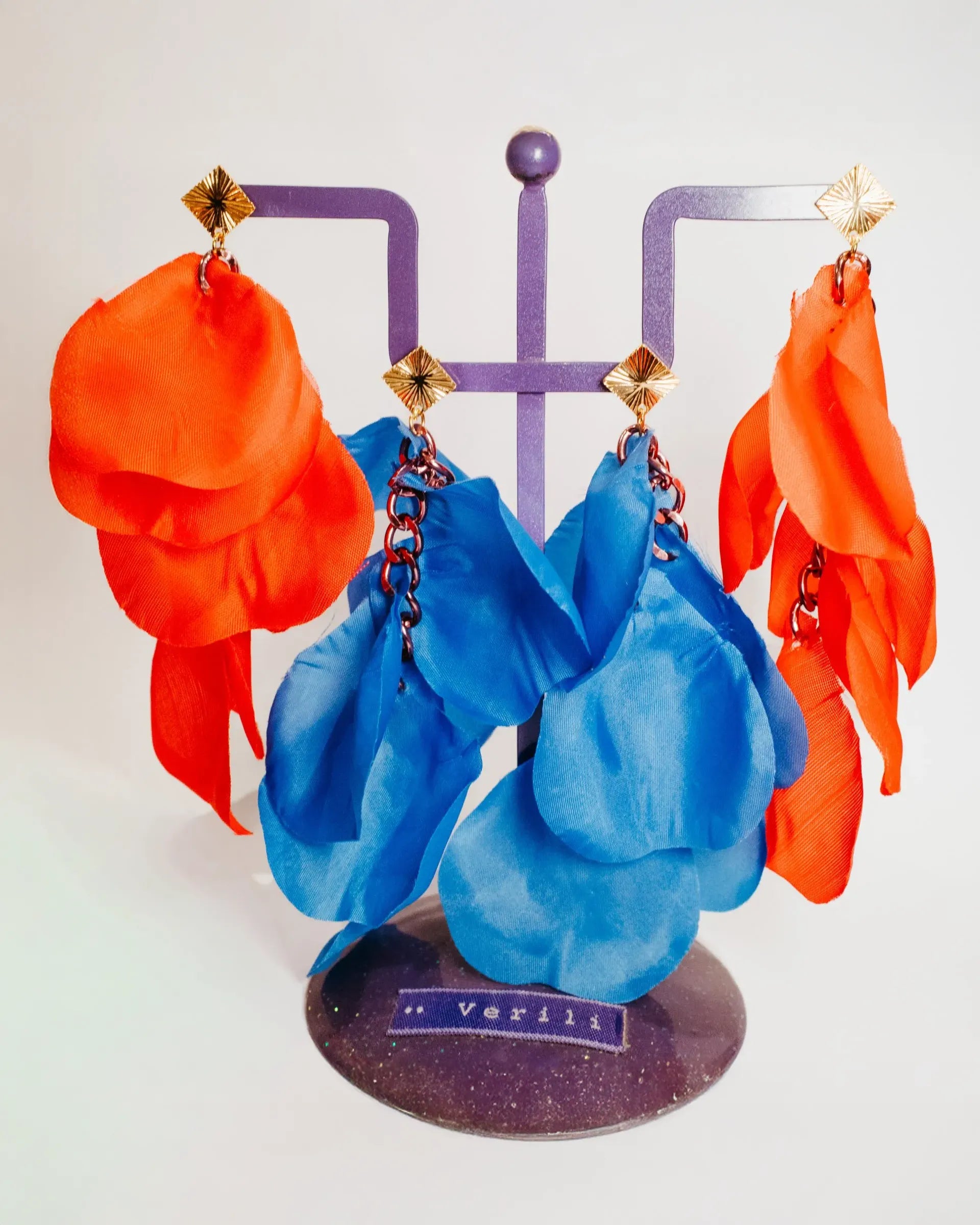 Pendientes Abanico de Pétalos