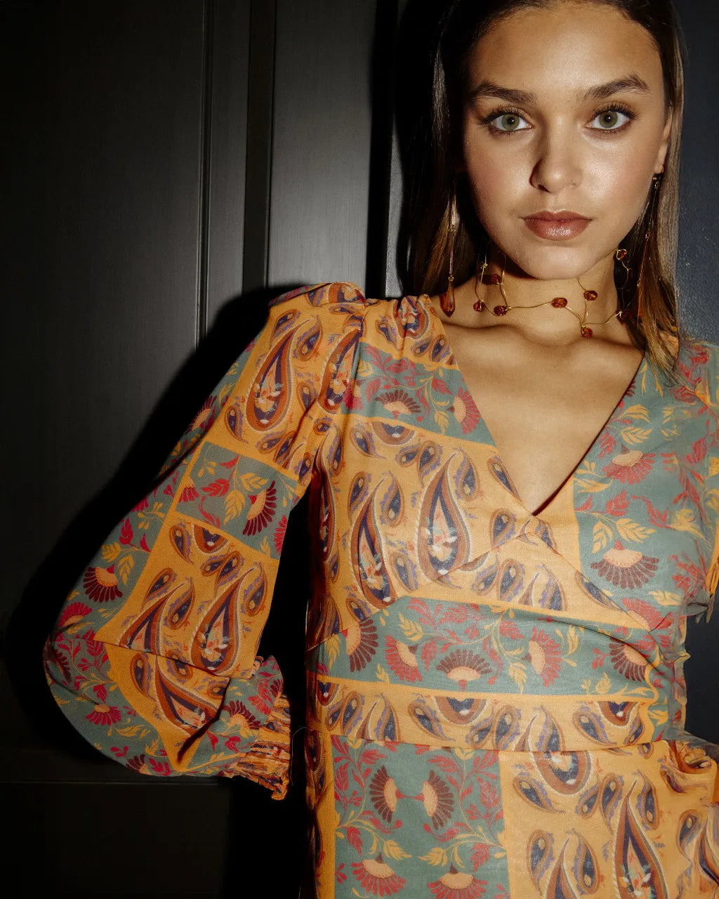 Gargantilla Damero Doble