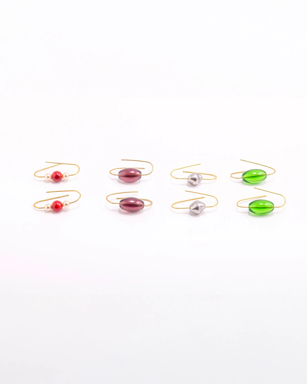 Pendientes Oval Cristal