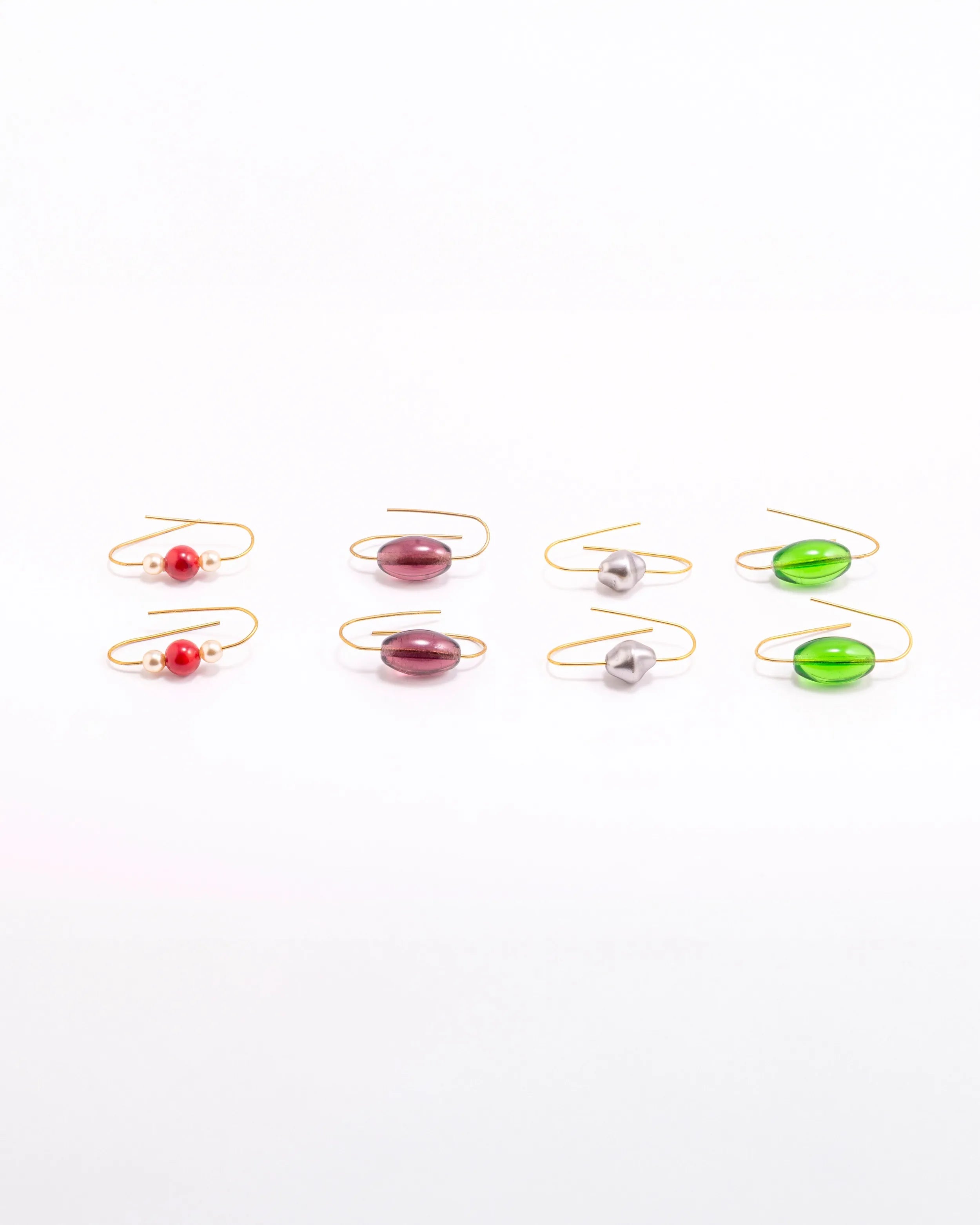 Pendientes Oval Cristal