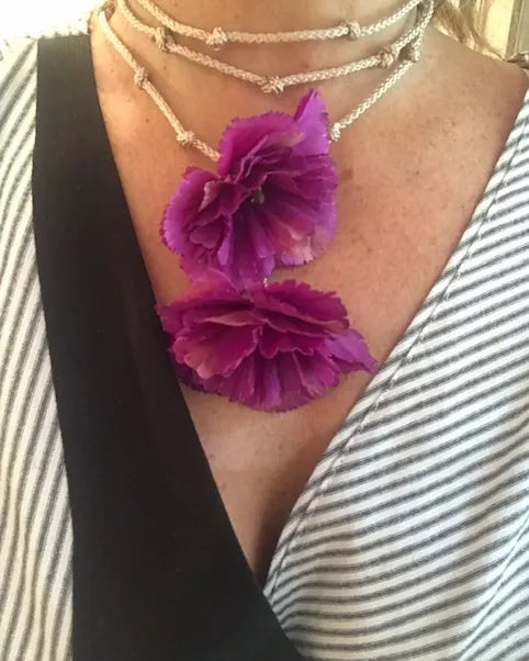 Collar Flor Primavera