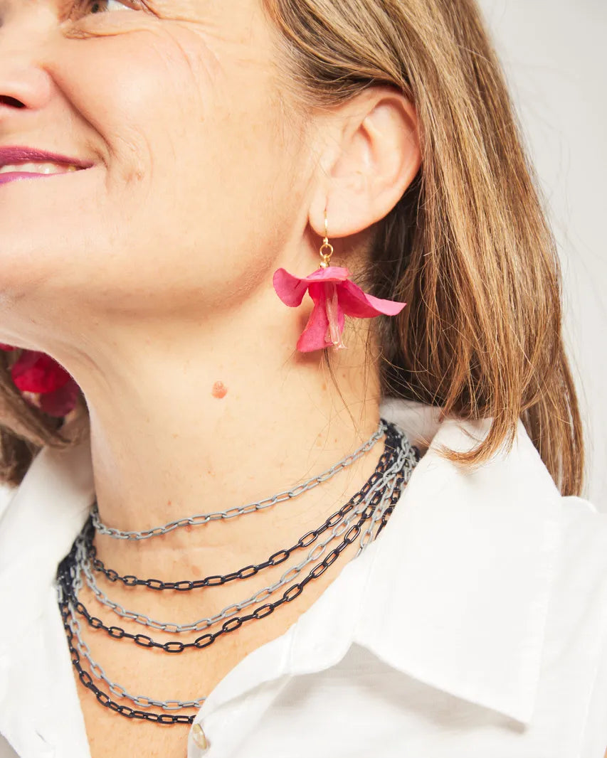 Pendientes Buganvilla