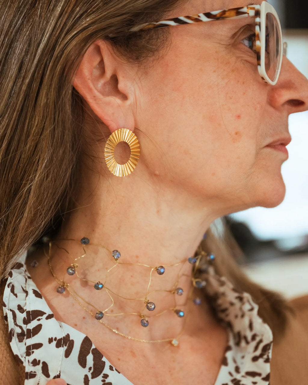 Pendientes Sol Naciente
