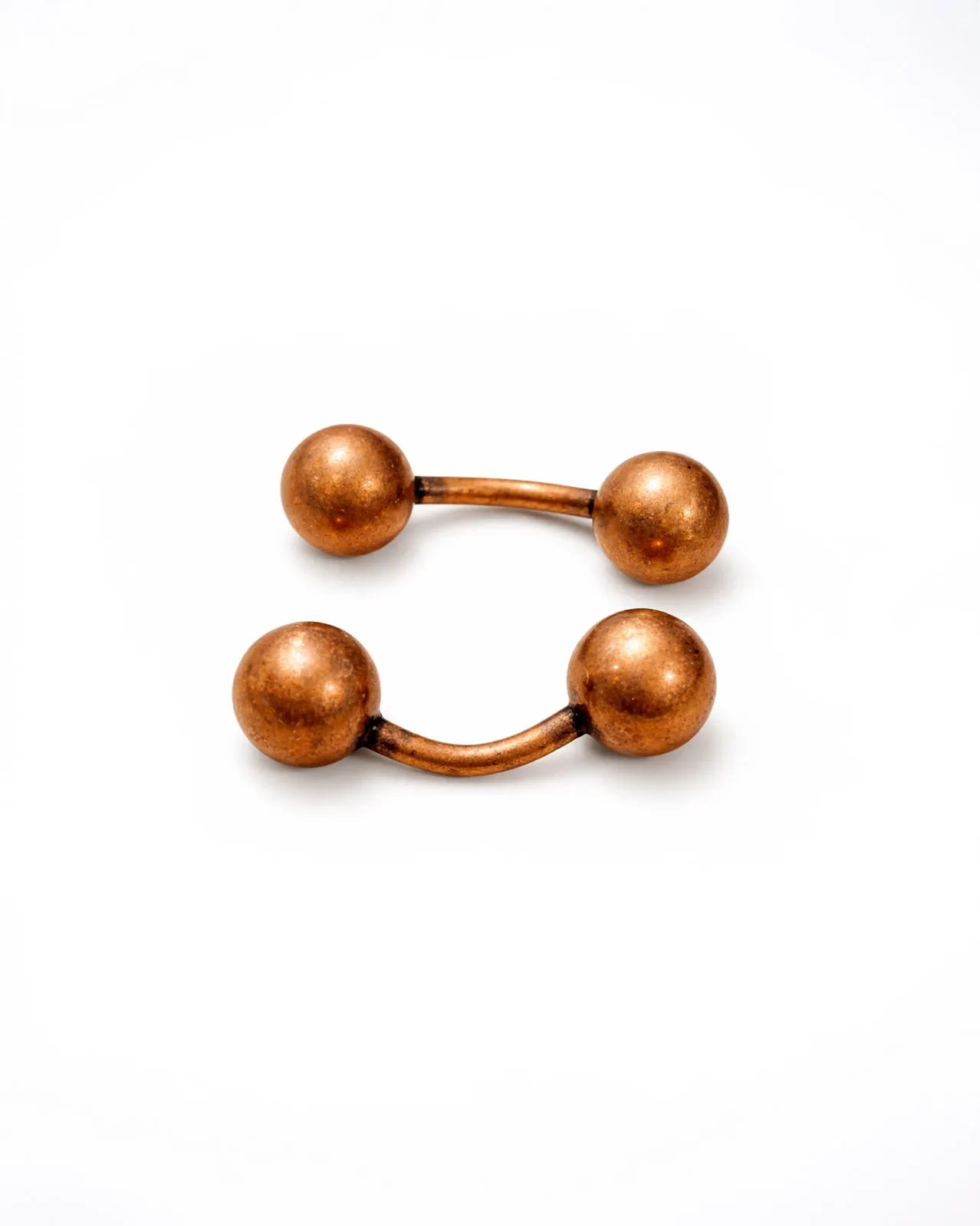Gemelos Bolas de cobre
