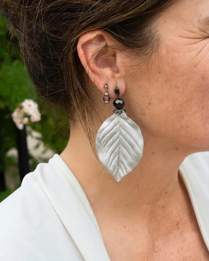 Pendientes Hoja Seda