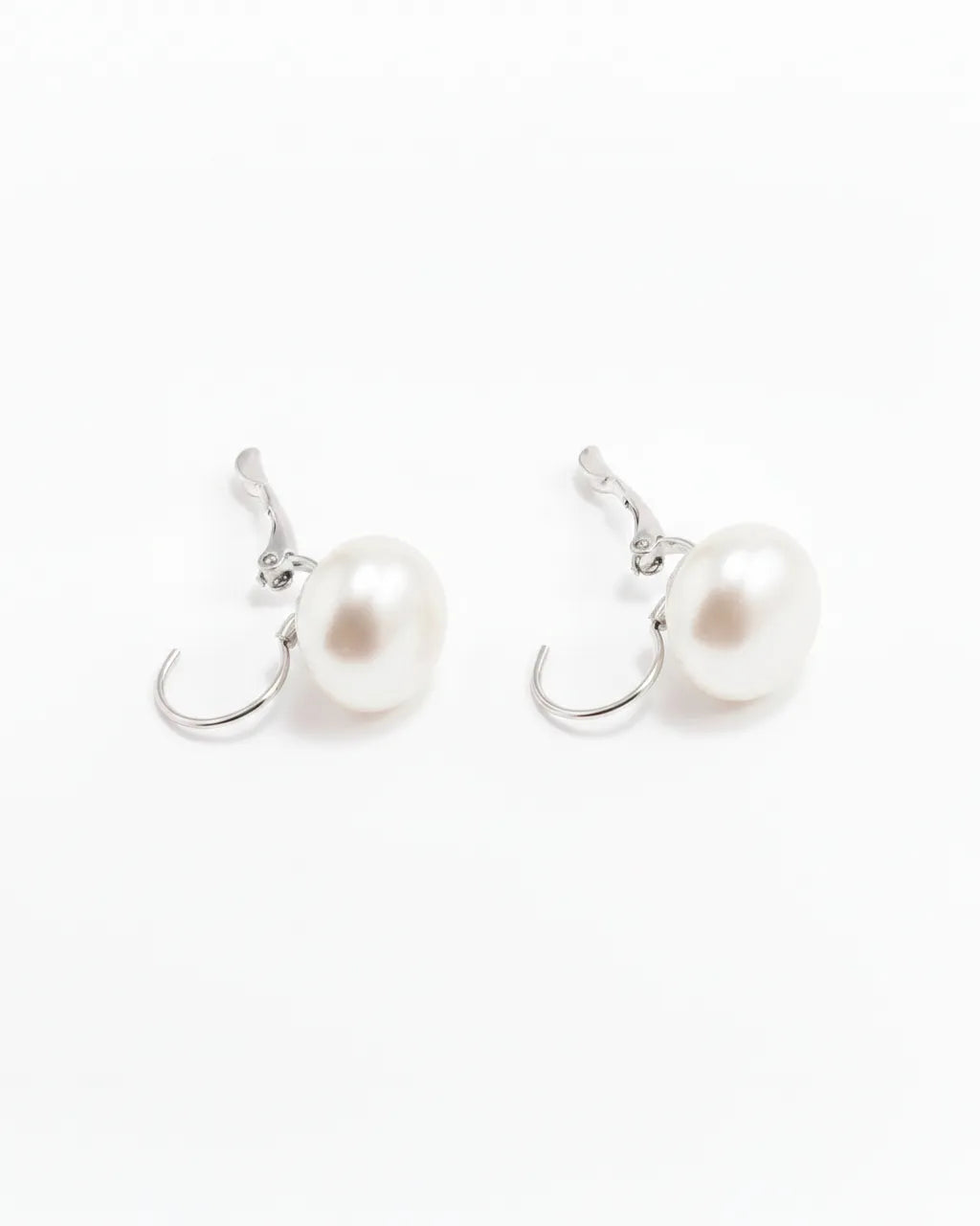 Pendientes Perla Chata
