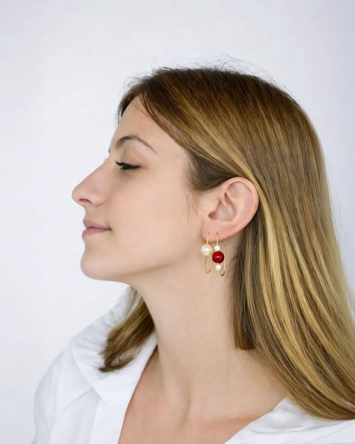 Pendientes Oval Cristal